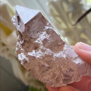 Pink lithium natural Crystal